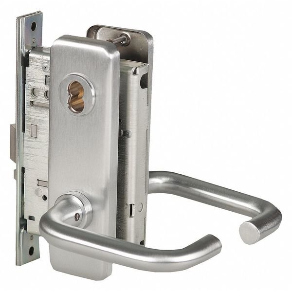 Door Lever Lockset, Mechanical, Office, Best, Mfr#: 45H7AB3J626LH
