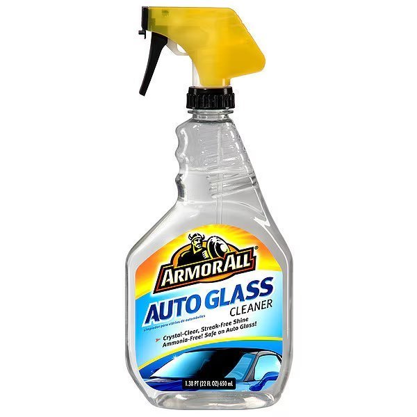 Auto Glass Cleaner, Liquid, 22 oz., Clear, Armor All, Mfr#: 32022