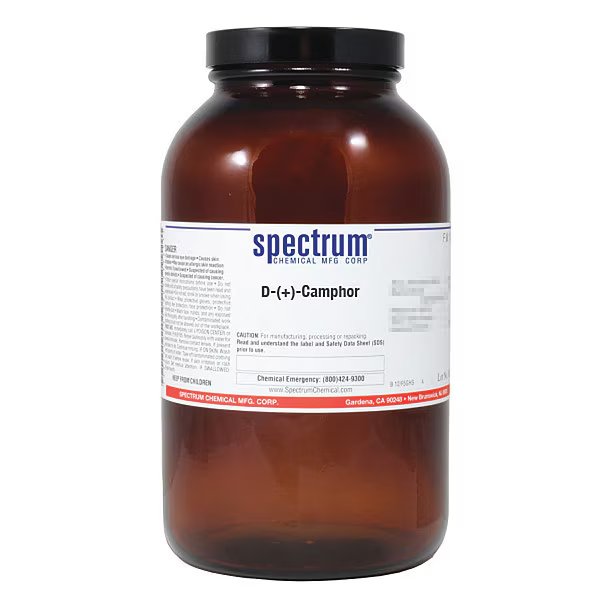 D-(+)-Camphor, 500g, CAS 464-49-3, Spectrum, Mfr#: C1164-500GM