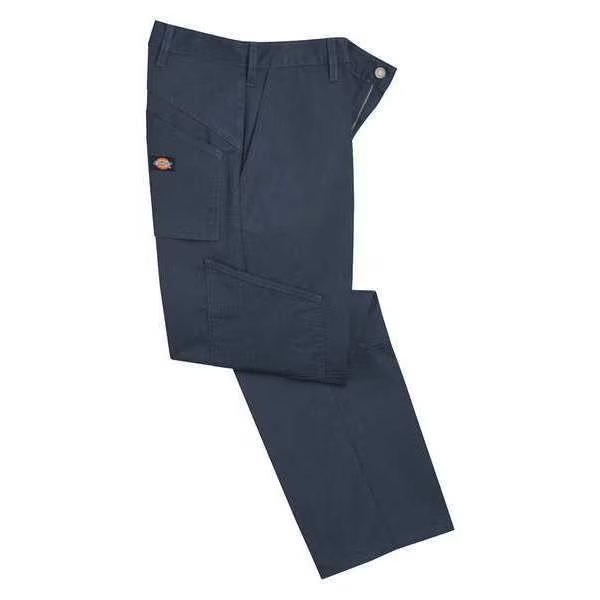 Work Pants, Dark Navy, 40 in. Waist Size, DICKIES, Mfr# LP65DN 4030