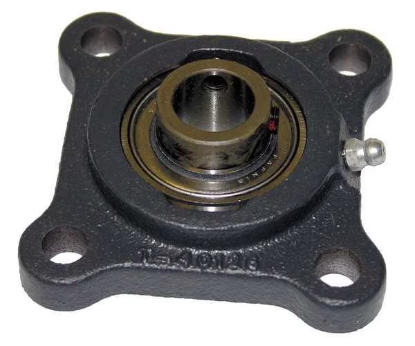 Flange Bearing, 4-Bolt, Ball, 5/8