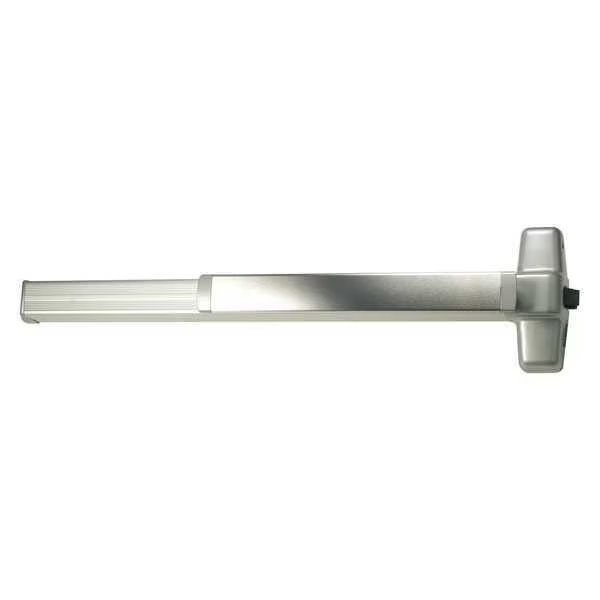 Rim, 36 in. Door W, Series 99, Satin Chrome, VON DUPRIN, Mfr# XP99EO 3FT US26D
