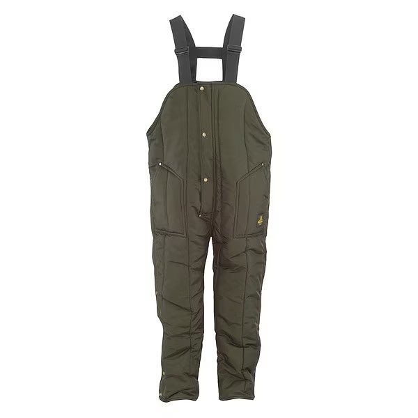 Bib Overalls, Sage, Size 46x29-1/2 In., REFRIGIWEAR, Mfr# 0385SSAG2XL
