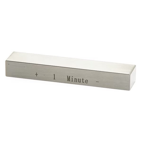 Gage Block Set, Angle Shape, Steel, Insize, Mfr#: 4002-B1