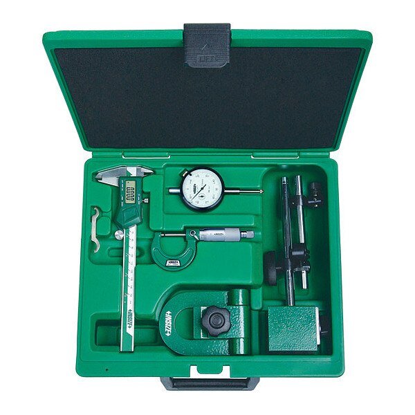 Measuring Tool Kit, (5) pcs., Insize, Mfr#: 5051-E
