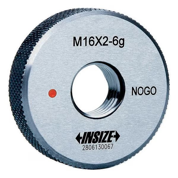 Thread Ring Gage, Thread Size M20.0-2.50, Insize, Mfr#: 4120-20N