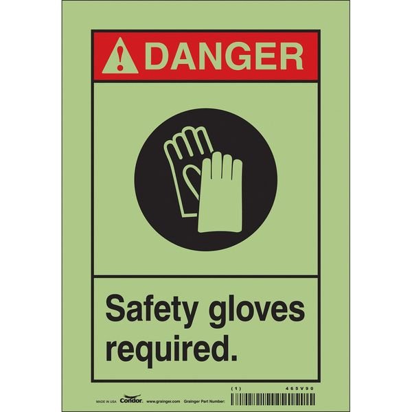 Safety Sign, Personal Protection, 10