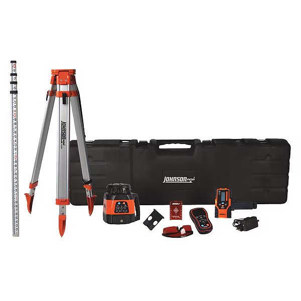 Laser, Red, Horizontal/Vertical Projection, Johnson Level & Tool, Mfr#: 99-028K