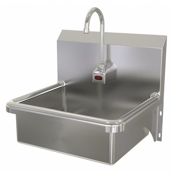 Hand Sink, Wall Mount, 16-1/2