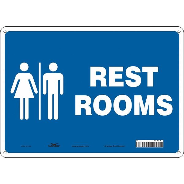 Restroom Sign, 14