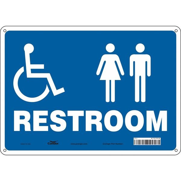 Restroom Sign, 14