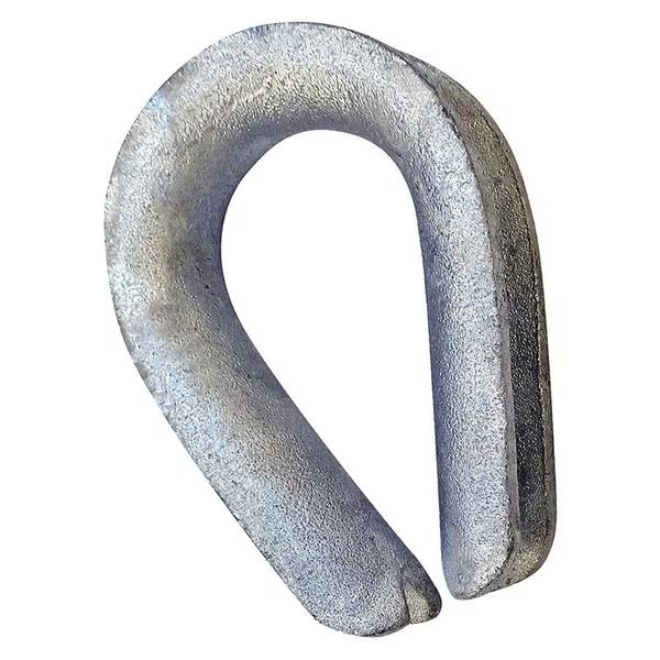 Wire Rope Thimble, 5/8 in., Steel, Crosby, Mfr#: 1037755