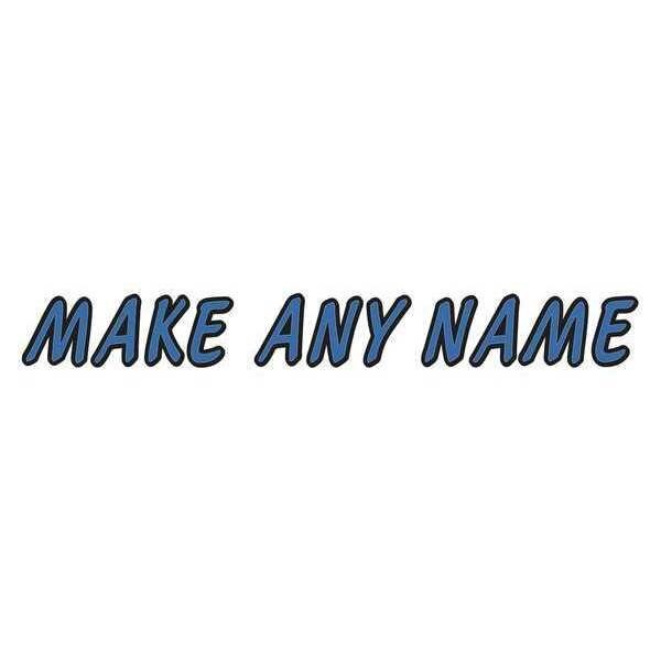 Letter Label Kit, Blue, 5 in.H, 3-1/2 in.W, HARDLINE PRODUCTS, Mfr# GBLBKS610