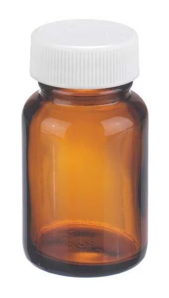 Glass Bottle, 1 oz, PK24, Wheaton, Mfr#: W216939