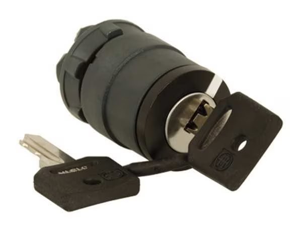 Non-Illum Selector Swtch, 22mm, 3 Pos, Keyd, SCHNEIDER ELECTRIC, Mfr# ZB5AG020