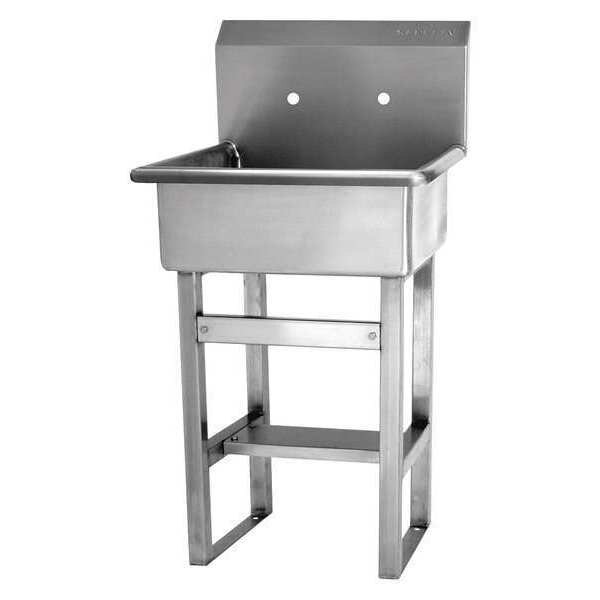 Hand Sink, Floor, W/O Faucet, 20-1/2inW, SANI-LAV, Mfr# 5248