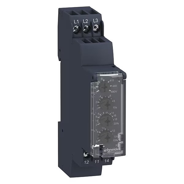Single Phase Relay, 250VAC/DC Coil Volts, 1 C/O, Schneider Electric, Mfr#: RM17UAS15