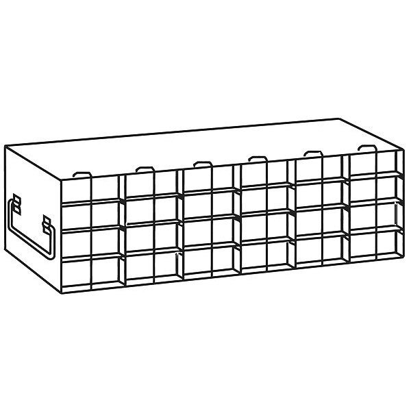 Freezer Rack, for 50 Cell Box, SS, Argos Technologies, Mfr#: RDH5064A