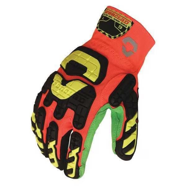 Impact Gloves, 2XL, Synthetic Leather, PR, IRONCLAD PERFORMANCE WEAR, Mfr# LPI-OC5-06-XXL