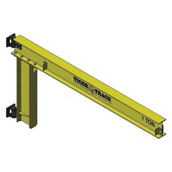 Jib Crane, Wall Mounted, 4,400 lb Capacity, HARRINGTON, Mfr# 313-4400-14