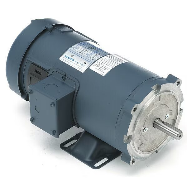 DC Permanent Magnet Motor, 5.0A, 180VDC, Leeson, Mfr#: 108021.00
