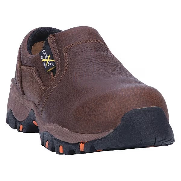 Safety Shoe, 7, E, Brown, Composite, PR, MCRAE INDUSTRIAL, Mfr# MR41704-7W