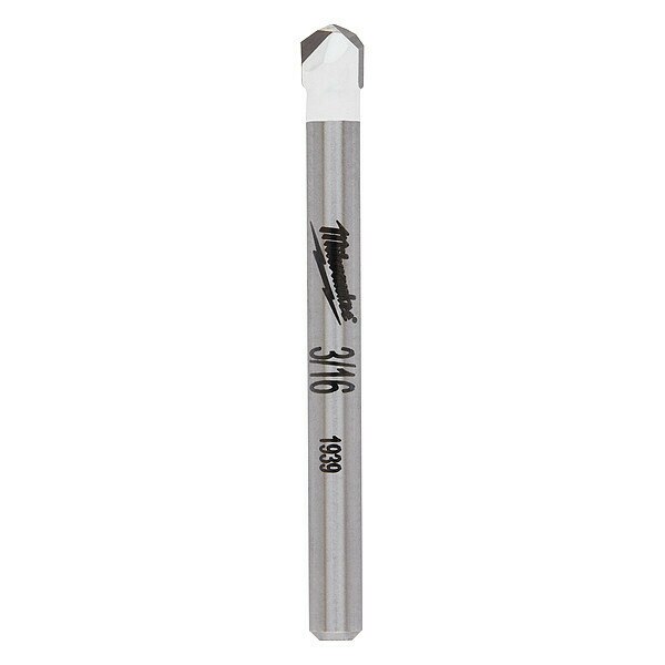 3/16 in. Tile and Natural Stone Bit, Milwaukee Tool, Mfr#: 48-20-8991