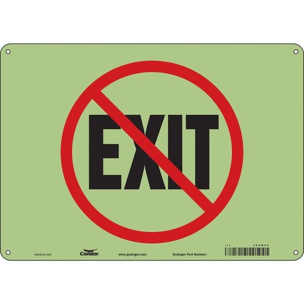 No Exit Sign, English, 14