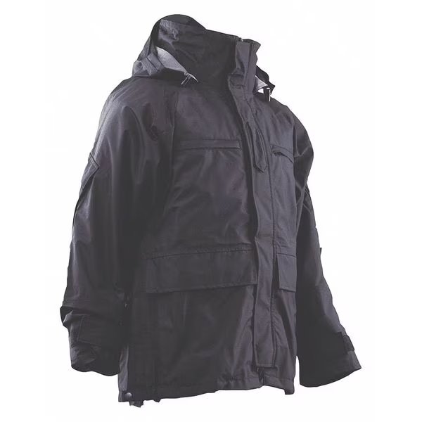 Parka Jacket, S, Regular, Black, TRU-SPEC, Mfr# 2037