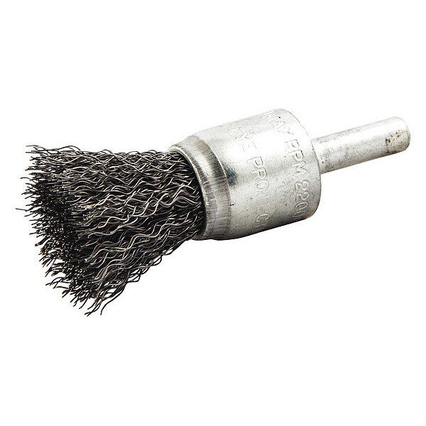 End Brush, Crimped, 3/4