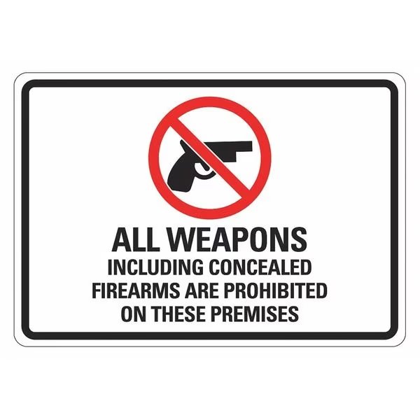 Security Sign, 7 in Height, 10 in Width, Aluminum, Vertical Rectangle, English, LYLE, Mfr# LCU1-0105-RA_10x7