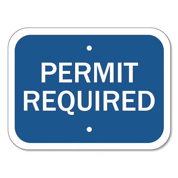 ADA Handicapped Supplemental Parking Sign, 9 in H, 12 in W, Horizontal Rectangle, T1-6270-HI_12x9, Lyle, Mfr#: T1-6270-HI_12x9
