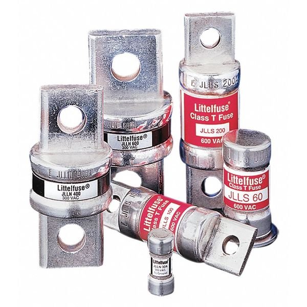 UL Class Fuse, T Class, JLLS Series, Fast-Acting, 25A, 600V AC, Non-Indicating, Littelfuse, Mfr#: JLLS025