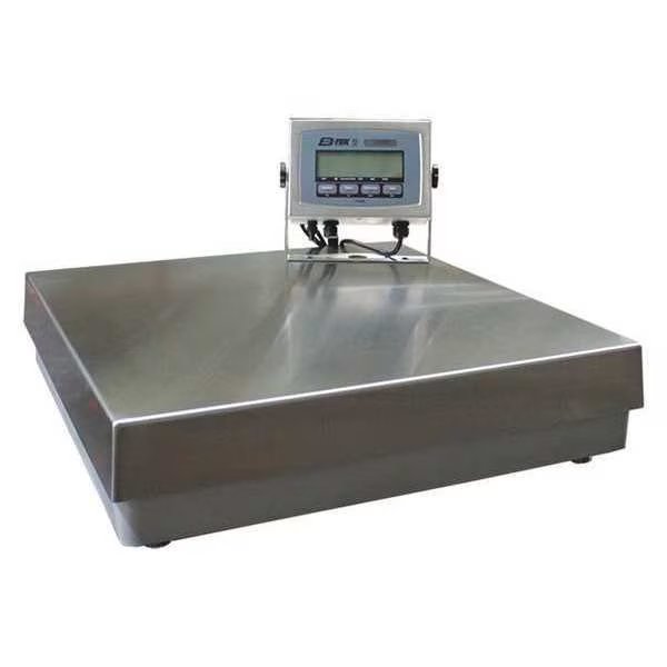 Digital Platform Bench Scale with Remote Indicator 50 lb. Capacity, B-TEK, Mfr# BT-B-1818S-50-I