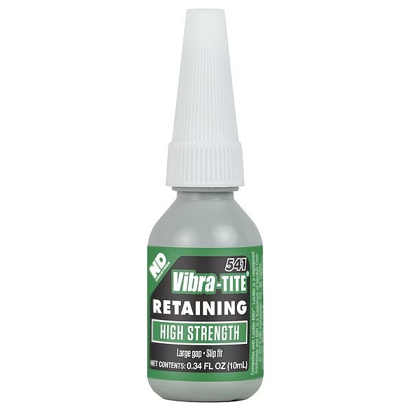 Retaining Compound, 541 Series, Green, Liquid, 10ml, Bottle