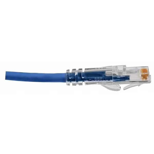 Ethernet Cable, Cat 6A, Blue, 40 ft., HUBBELL PREMISE WIRING, Mfr# HC6AB40