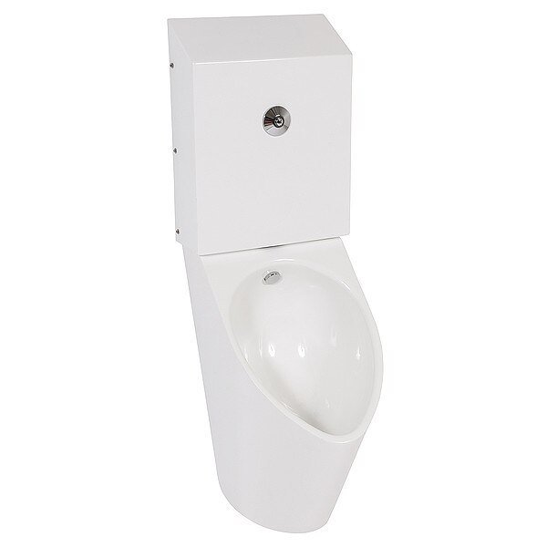 Flush Valve Urinal, ADA Compliant, 0.5 gpf Wall Mount, Bestcare, Mfr#: WH2158-2802-.125