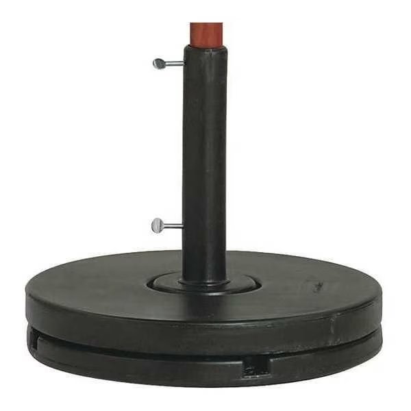Umbrella Base, 70 lb., Black, Grosfillex, Mfr#: US607017