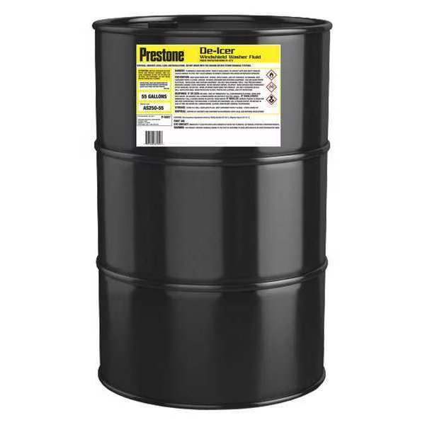 55 gal Windshield Washer/De-Icer Drum, Prestone, Mfr#: AS253-55