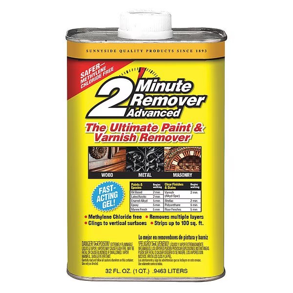 Paint Remover, 1/4 gal., Solvent Base, Sunnyside, Mfr#: 63432