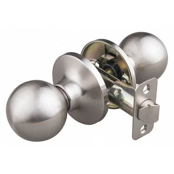 Knob Lockset, Mechanical, Cylindrical, Ez-Flo Eastman, Mfr#: 57799