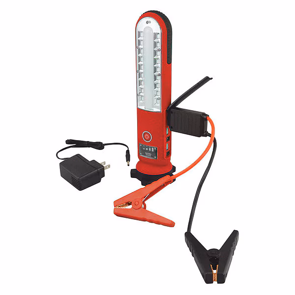 Battery Jump Starter, Input 1A, 12V, 10 ga.