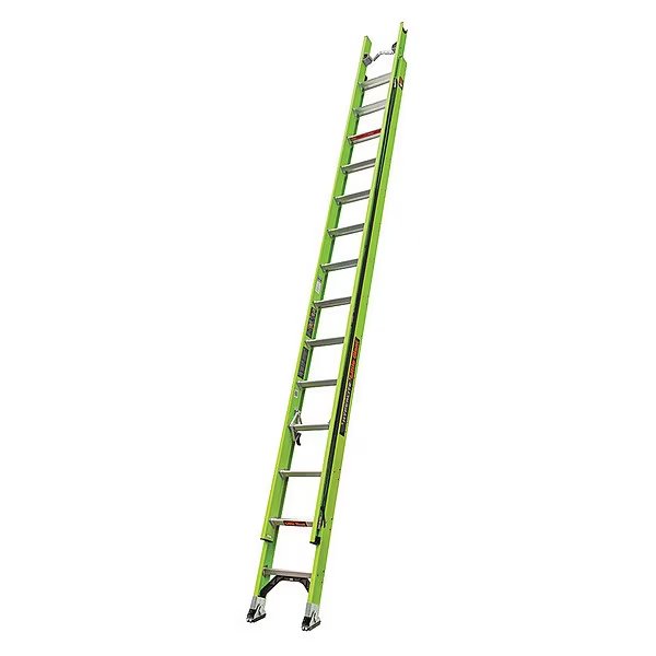 28 ft Fiberglass Extension Ladder, 300 lb Load Capacity, Little Giant Ladders, Mfr#: 18728-186