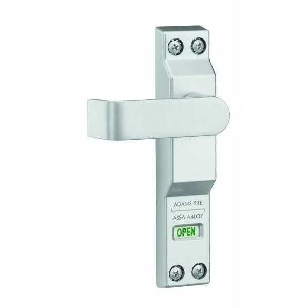 Deadbolt Less Cylinder, HD, Satin Chrome, Adams Rite, Mfr#: 4550R-01-130