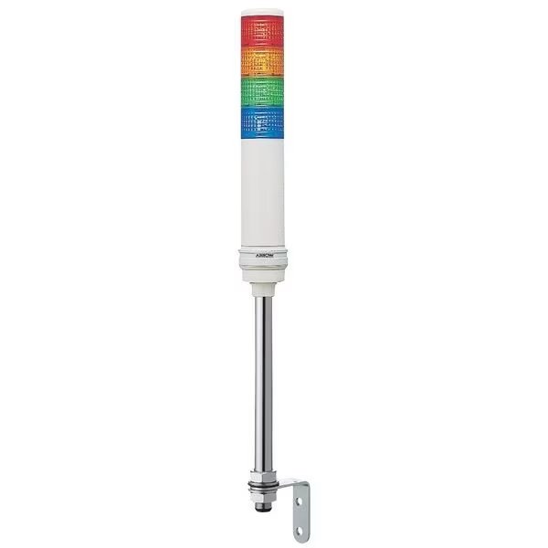 Tower Light, 60mm, 0.14A, Rd, Org, Gr, Bl, SCHNEIDER ELECTRIC, Mfr# XVC6B45S