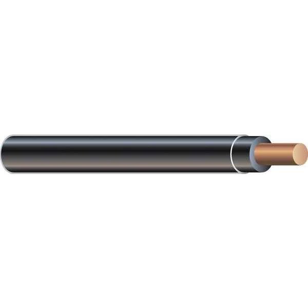 Building Wire, THHN, 10 AWG, 2,500 ft, Black, Nylon Jacket, PVC Insulation, Southwire, Mfr#: 11595605