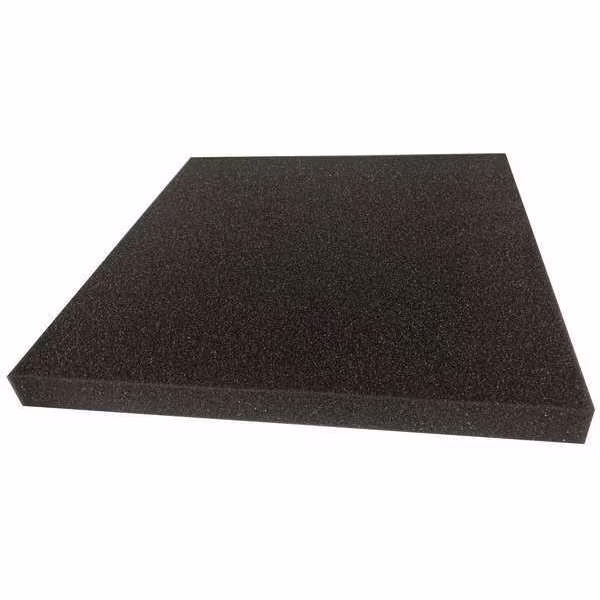 Foam Sheet, Open Cell, 24 in W, 72 in L, 3/4 in Thick, Charcoal, EnjoyTool Select, Mfr#: ZUSA-PU-137