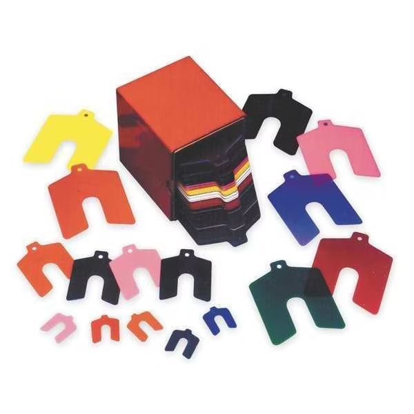 Slotted Shim Assortment, Pk170, PRECISION BRAND, Mfr# 42905