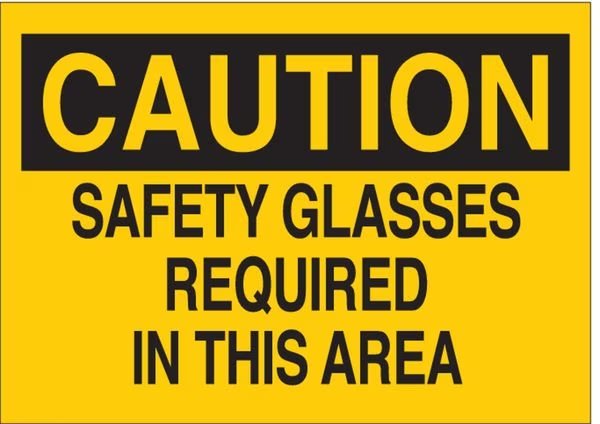 Caution Sign, 10X14