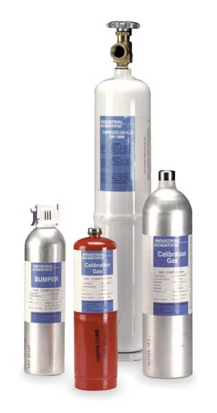 Cal-Gas Cyl, 58L, NH3, Industrial Scientific, Mfr#: 18102151